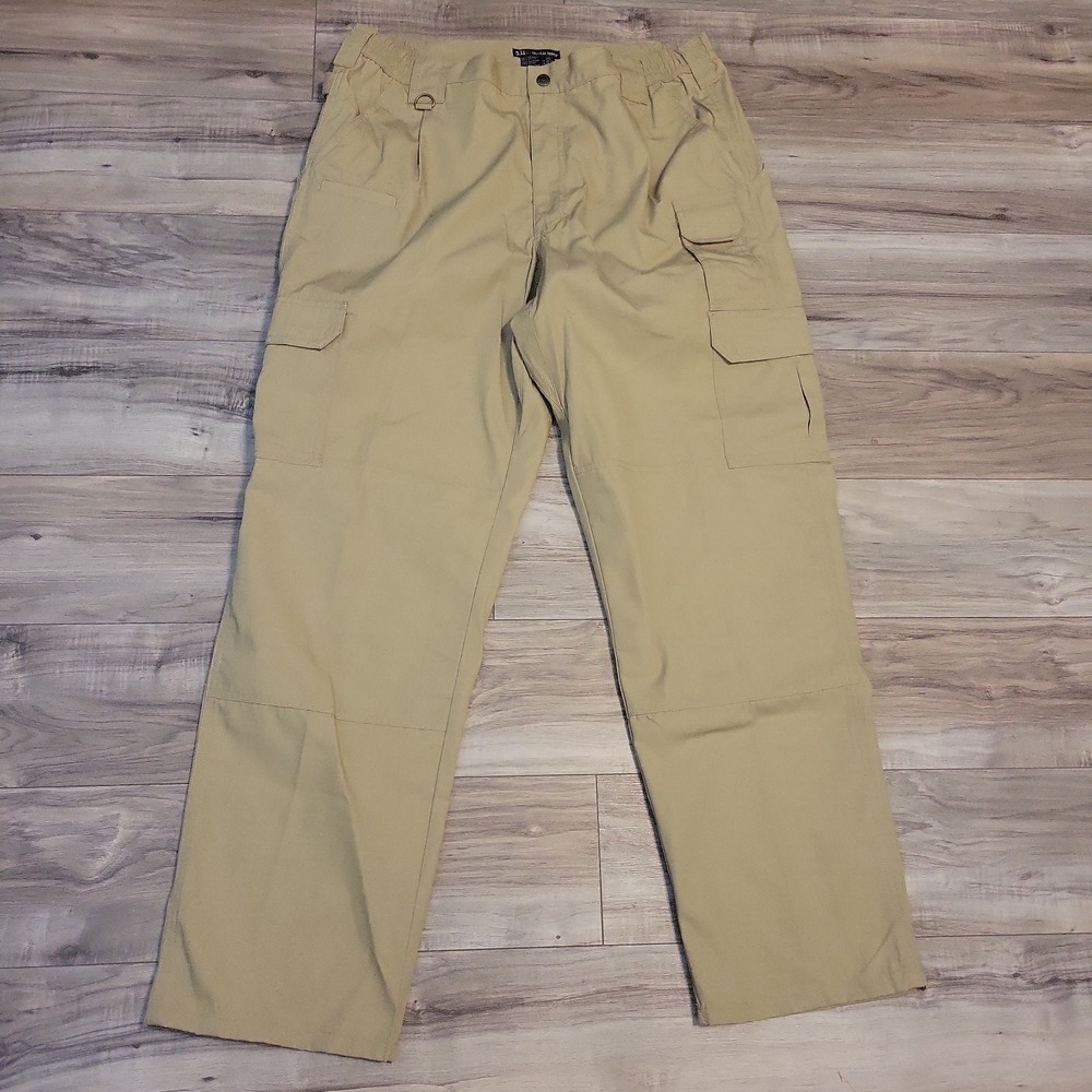 511 Tactical Series Cargo Pants Mens 38 X 32 Khaki Ripstop Outdoor Work Fishing